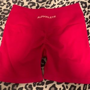 Alphalete Amplify Shorts Hot Pink Size Medium
